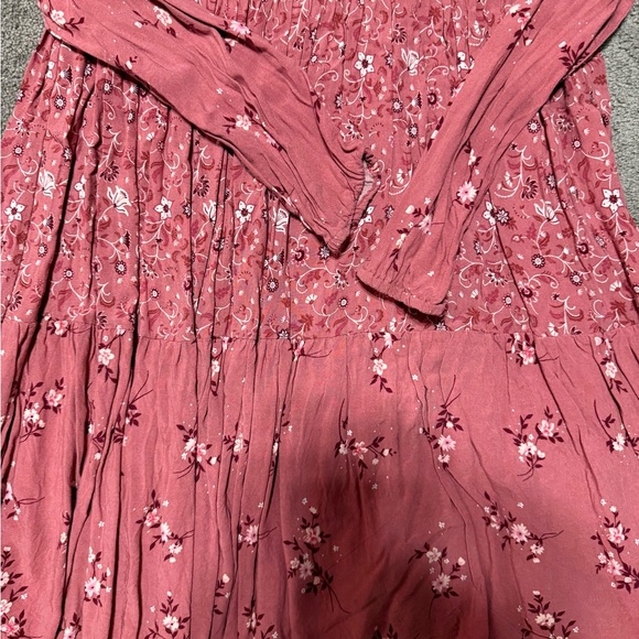 Girls Pink Floral Casual Dresses Bundle - Picture 10 of 11